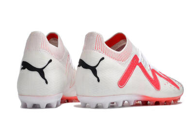 Puma Future Ultimate MG Low-Tops Football Boots - White/Black/Red