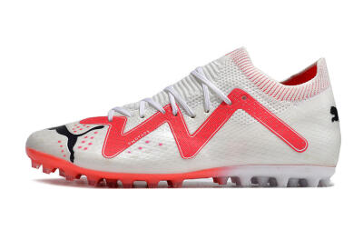 Puma Future Ultimate MG Low-Tops Football Boots - White/Black/Red