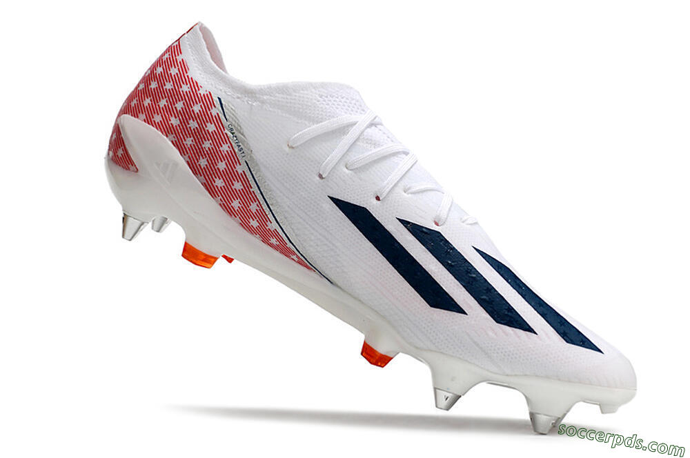 Adidas X Speedportal.1 SG Low-Tops Football Boots - White/Black/Red 4