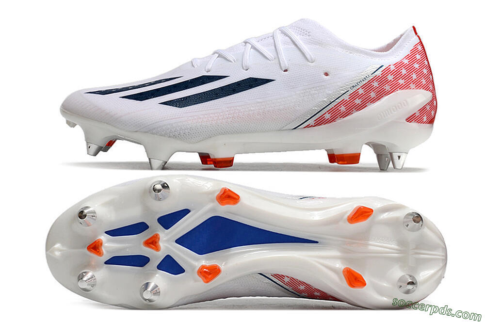 Adidas X Speedportal.1 SG Low-Tops Football Boots - White/Black/Red 0