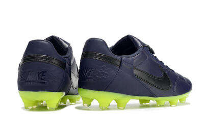 Nike Premier 3 FG Low-Tops Football Boots - Blue/Black/Green