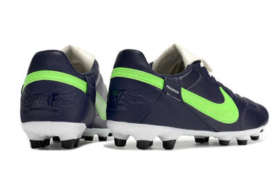 Nike Premier 3 FG Low-Tops Football Boots - Blue/Green
