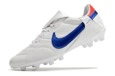 Nike Premier 3 FG Low-Tops Football Boots - White/Blue/Red