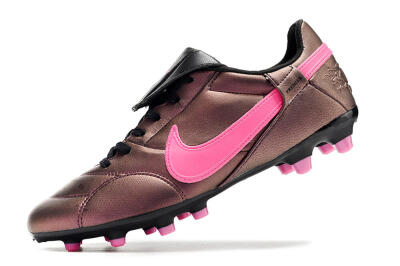 Nike Premier 3 FG Low-Tops Football Boots - Brown/Pink/Black