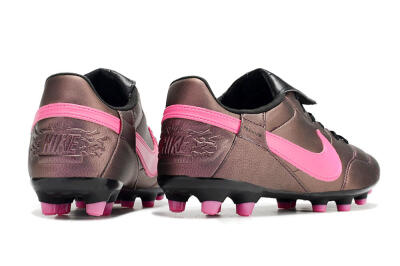 Nike Premier 3 FG Low-Tops Football Boots - Brown/Pink/Black