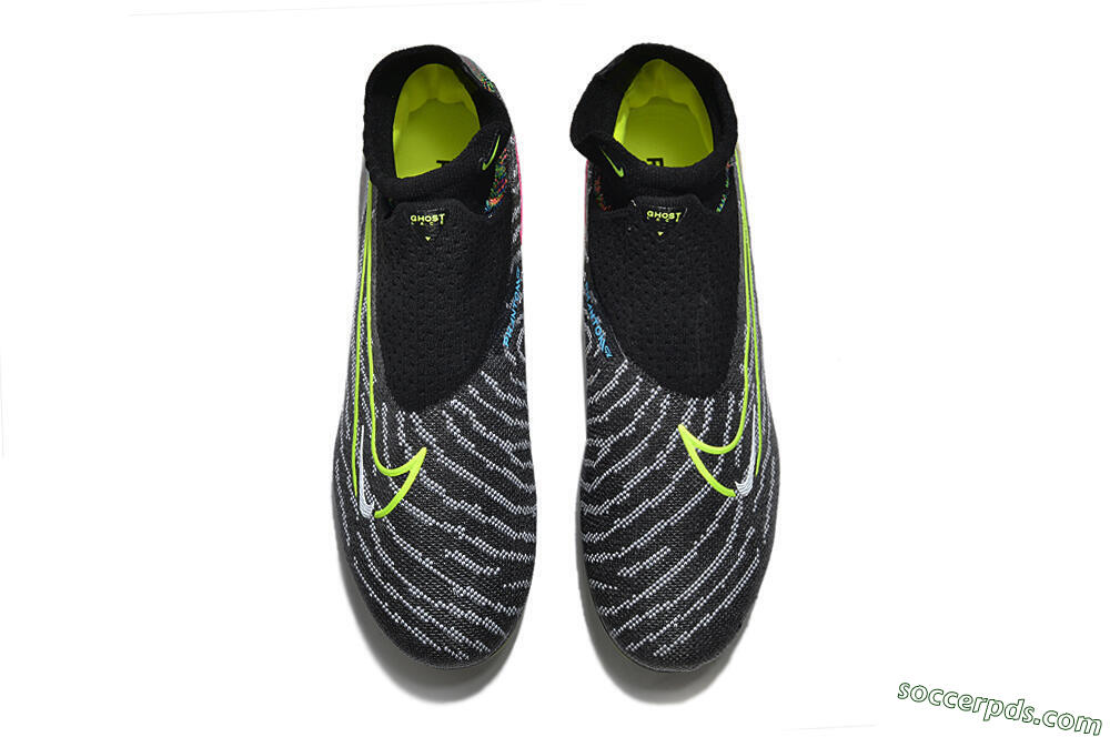 Nike Phantom GX Elite DF AG High-Tops Football Boots - Black/Rainbow 4