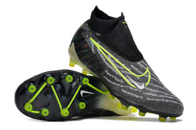 Nike Phantom GX Elite DF AG High-Tops Football Boots - Black/Rainbow