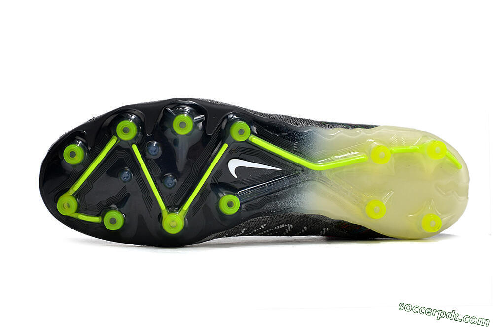 Nike Phantom GX Elite DF AG High-Tops Football Boots - Black/Rainbow 6