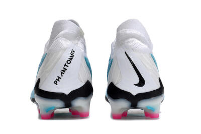 Nike Phantom GX Elite AG Low-Tops Football Boots - Blue/Pink/White