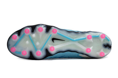 Nike Phantom GX Elite AG Low-Tops Football Boots - Blue/Pink/White