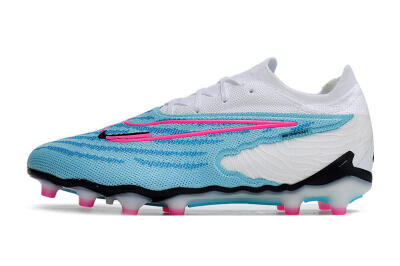 Nike Phantom GX Elite AG Low-Tops Football Boots - Blue/Pink/White