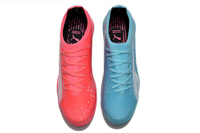 Puma Ultra Ultimate TF Low-Tops Football Shoes - Blue/White