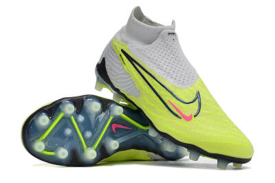 Nike Phantom GX Elite DF AG High-Tops Football Boots - Green/Blue/White