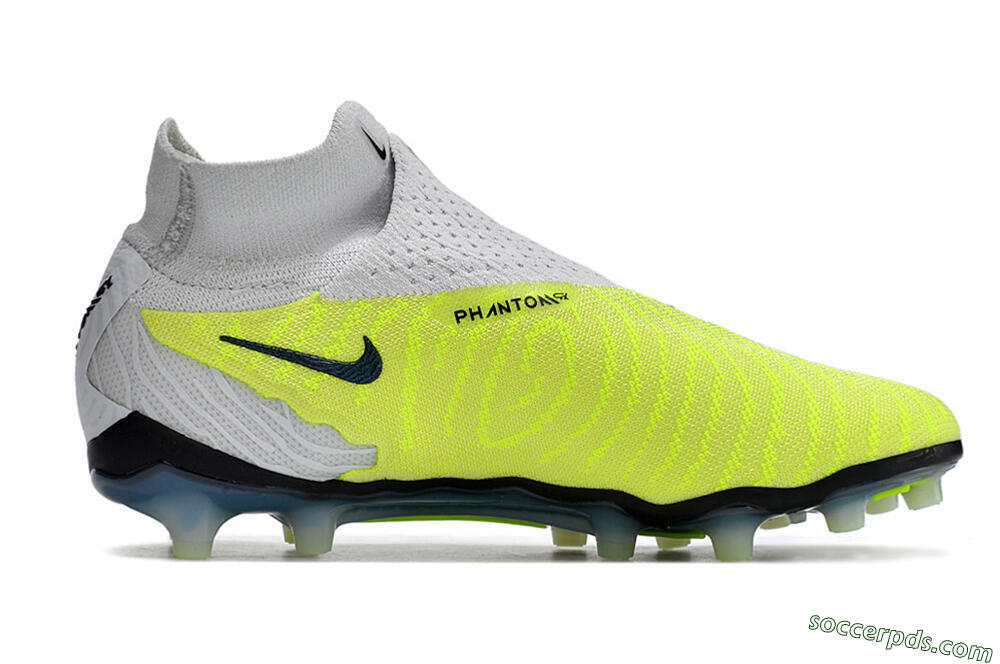 Nike Phantom GX Elite DF AG High-Tops Football Boots - Green/Blue/White 7
