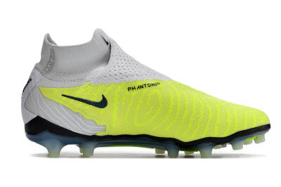 Nike Phantom GX Elite DF AG High-Tops Football Boots - Green/Blue/White