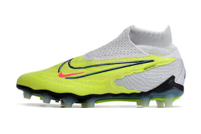 Nike Phantom GX Elite DF AG High-Tops Football Boots - Green/Blue/White