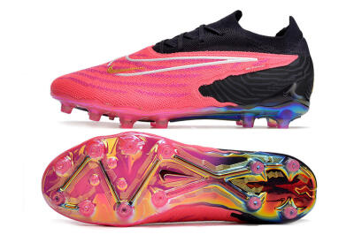 Nike Phantom GX Elite AG Low-Tops Football Boots - Pink/White/Black
