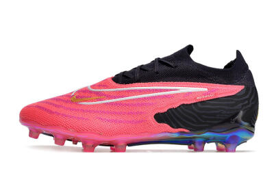 Nike Phantom GX Elite AG Low-Tops Football Boots - Pink/White/Black