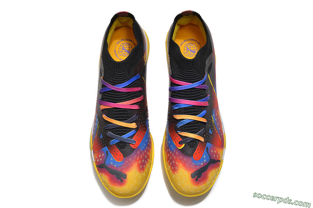 Puma Future Ultimate TF Low-Tops Football Shoes - Rainbow/Black 4