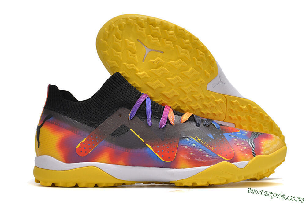 Puma Future Ultimate TF Low-Tops Football Shoes - Rainbow/Black 1