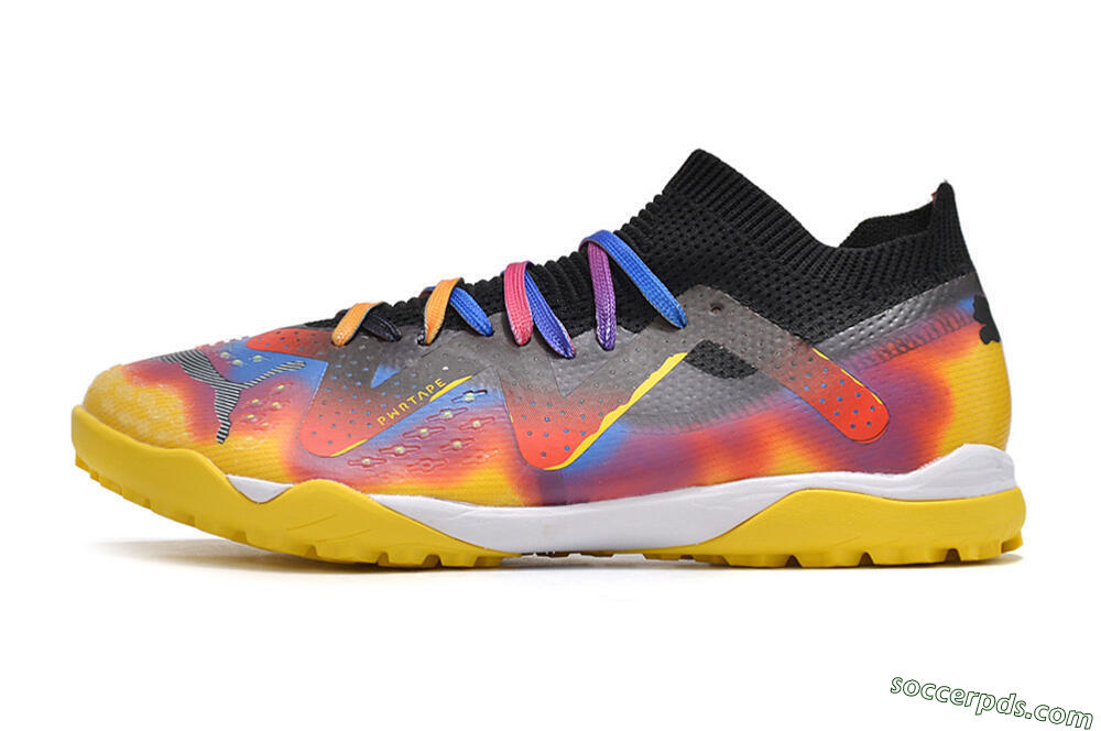 Puma Future Ultimate TF Low-Tops Football Shoes - Rainbow/Black 2