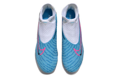 Nike Phantom GX Elite DF AG High-Tops Football Boots - Blue/Black/White/Pink