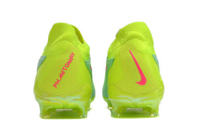 Nike Phantom GX Elite FG Low-Tops Football Boots - Blue/Green/Pink