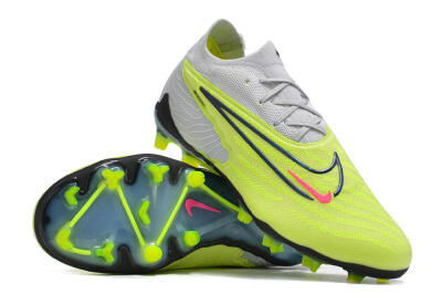Nike Phantom GX Elite FG Low-Tops Football Boots - Green/Pink/Black/White