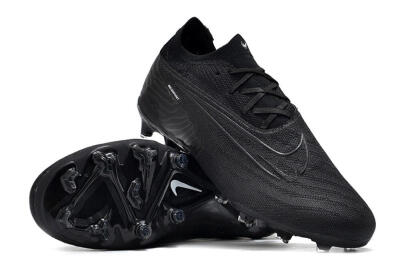 Nike Phantom GX Elite FG Low-Tops Football Boots - Black/White/Black
