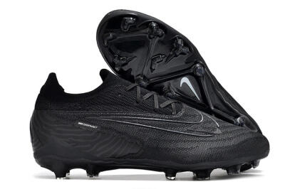 Nike Phantom GX Elite FG Low-Tops Football Boots - Black/White/Black