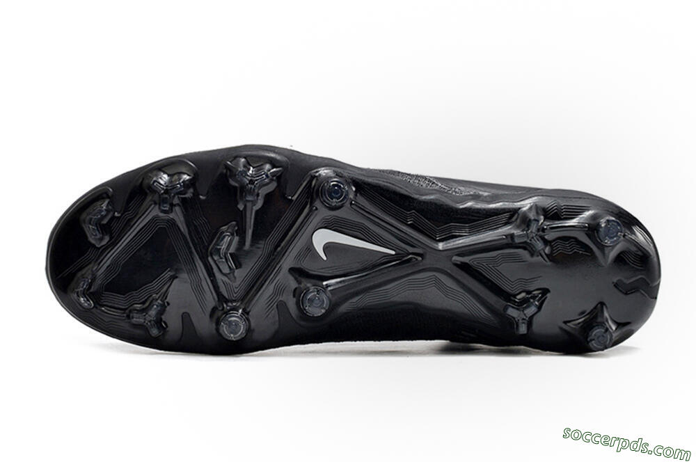 Nike Phantom GX Elite FG Low-Tops Football Boots - Black/White/Black 6