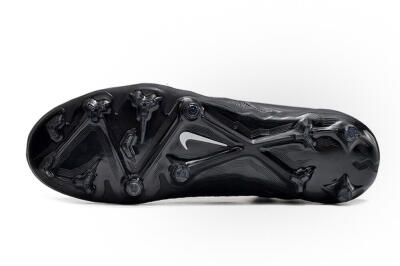 Nike Phantom GX Elite FG Low-Tops Football Boots - Black/White/Black