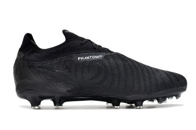 Nike Phantom GX Elite FG Low-Tops Football Boots - Black/White/Black