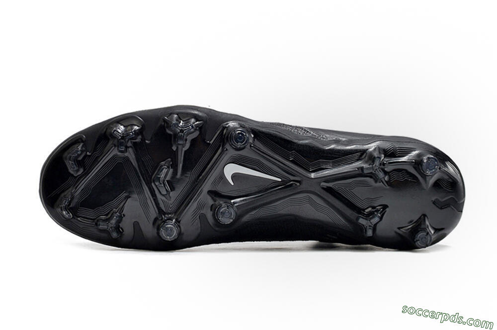 Nike Phantom GX Elite DF Link FG High-Tops Football Boots - Black/White/Black 6