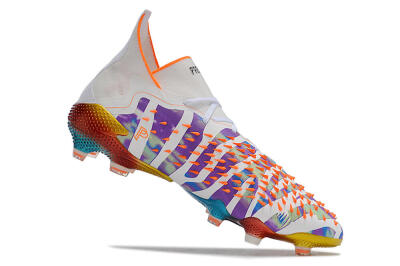 Adidas Predator Freak.1 FG High-Tops Football Boots - White/Rainbow