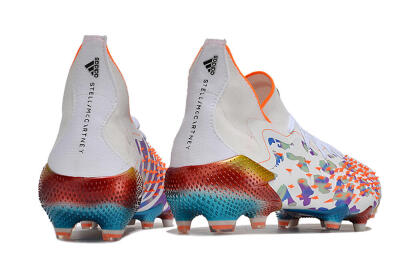 Adidas Predator Freak.1 FG High-Tops Football Boots - White/Rainbow