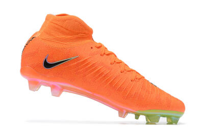 Nike Phantom Luna Elite FG High-Tops Football Boots - Orange/Black/Green