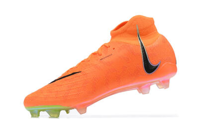 Nike Phantom Luna Elite FG High-Tops Football Boots - Orange/Black/Green