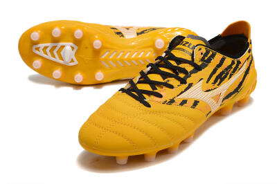 Mizuno Morelia Neo 3 Pro FG Low-Tops Football Boots - Yellow/Black/White