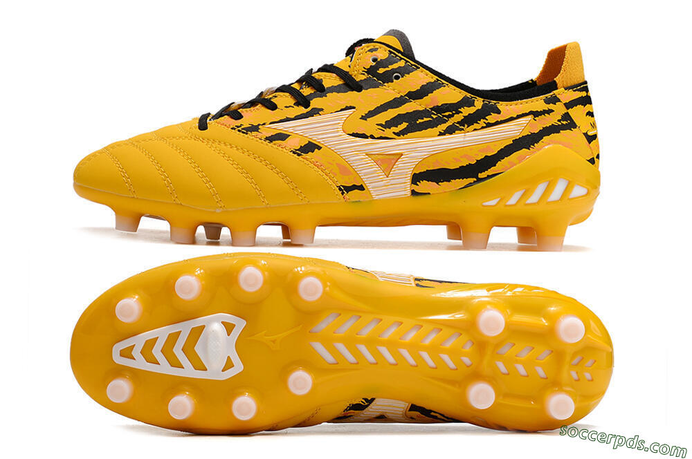Mizuno Morelia Neo 3 Pro FG Low-Tops Football Boots - Yellow/Black/White 0