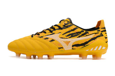 Mizuno Morelia Neo 3 Pro FG Low-Tops Football Boots - Yellow/Black/White