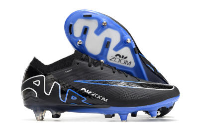 Nike Air Zoom Mercurial Vapor 15 Elite SG Low-Tops Football Boots - Black/Blue/White