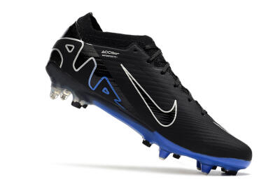 Nike Air Zoom Mercurial Vapor 15 Elite SG Low-Tops Football Boots - Black/Blue/White