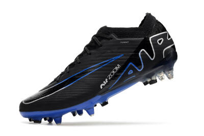 Nike Air Zoom Mercurial Vapor 15 Elite SG Low-Tops Football Boots - Black/Blue/White