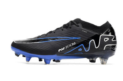Nike Air Zoom Mercurial Vapor 15 Elite SG Low-Tops Football Boots - Black/Blue/White