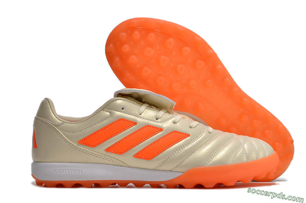 Adidas Copa Gloro TF Low-Tops Football Shoes - Beige/Orange 1