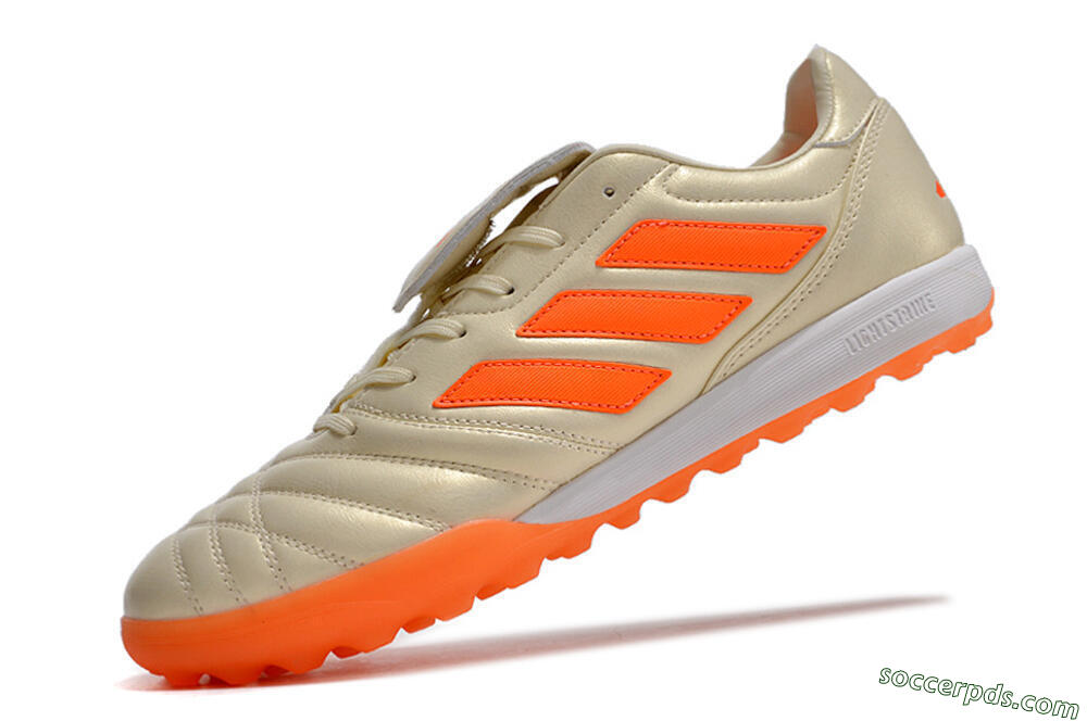 Adidas Copa Gloro TF Low-Tops Football Shoes - Beige/Orange 5