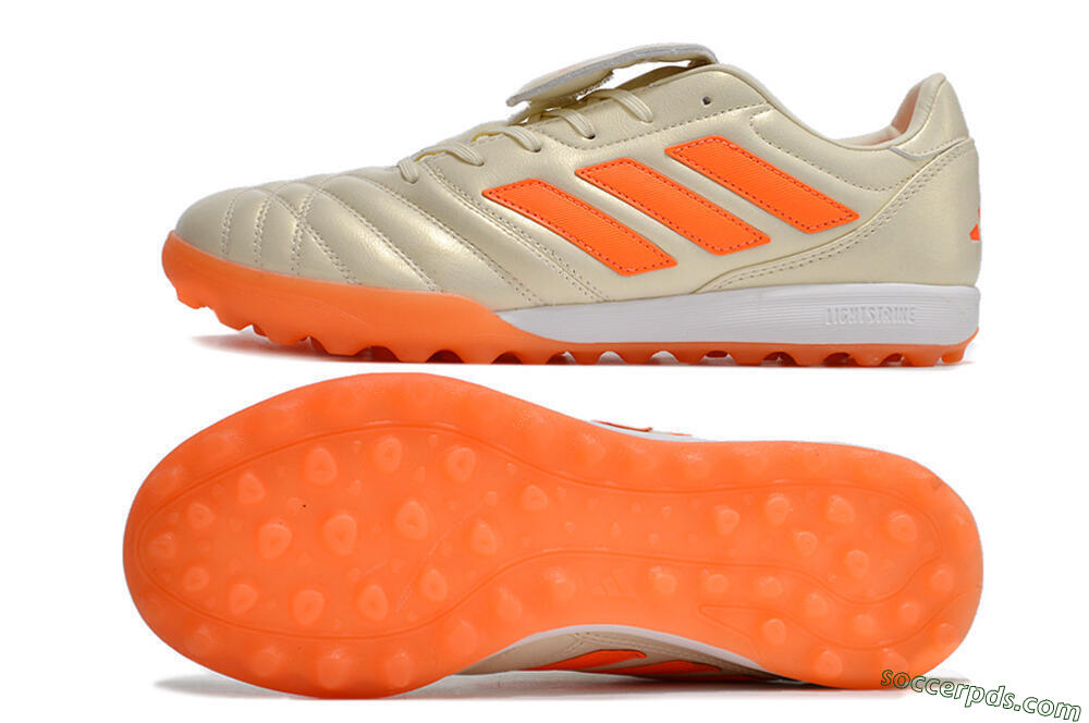 Adidas Copa Gloro TF Low-Tops Football Shoes - Beige/Orange 0