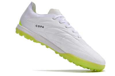 Adidas Copa Pure.3 TF Low-Tops Football Shoes - White/Black/Green