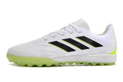 Adidas Copa Pure.3 TF Low-Tops Football Shoes - White/Black/Green